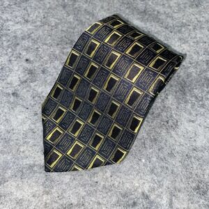 Patrick Francis Ireland Green Blue‎ Gold 100% Silk Men's Party Neck Tie Corpcore